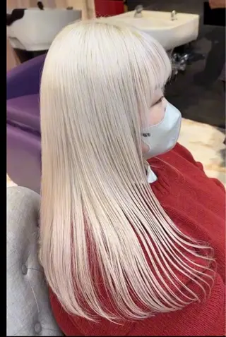 ロング カラー 寺門 達也のヘアスタイル