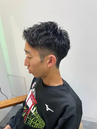 ショート パーマ ヘアアレンジ メンズ 🔥メンズ特化🔥 木村 祐太のヘアスタイル