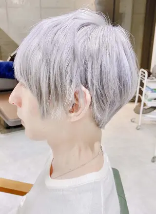 ショート カラー ヘアアレンジ メンズ Days 透明感カラーのヘアスタイル