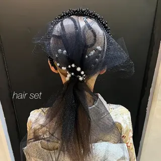 ヘアアレンジ synergy men's hair所属・kanon本厚木 シースルーマッシュのヘアスタイル