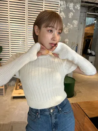 ショート カラー mood tatemachiのヘアスタイル