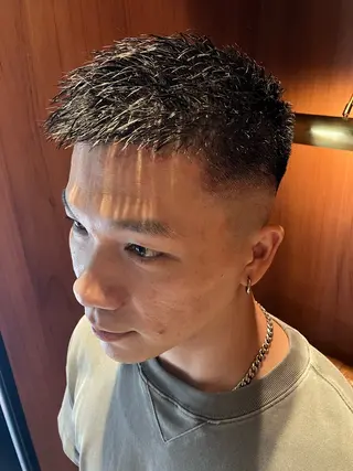ショート メンズ BroTokyo Barbershop 有楽町店所属・SAKI SAKIのヘアスタイル