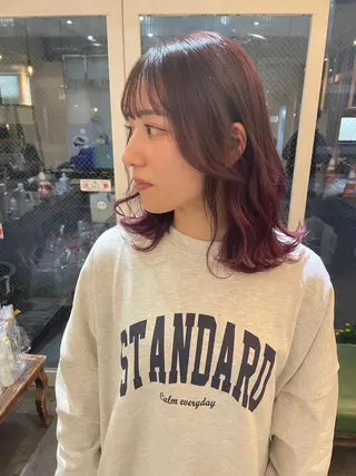 カラー ナチュラル大人っぽい スタイル　MAORIのヘアスタイル