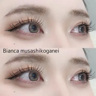 マツエク・マツパ Bianca 武蔵小金井　日暮のマツエク・マツパデザイン