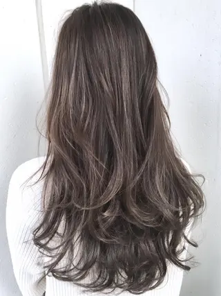 ロング カラー パーマ ヘアアレンジ seen所属・境 健助のヘアスタイル