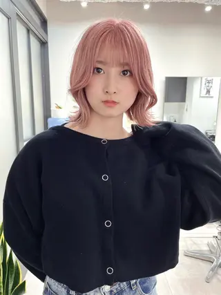 ミディアム 髪質改善will hairdesignのヘアスタイル