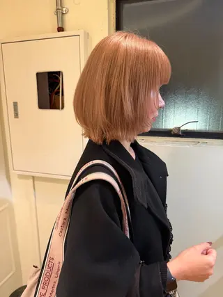 ミディアム カラー 🦮shiori アイドルオタク🦮のヘアスタイル