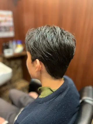 ミディアム メンズ 宮崎 陽樹のヘアスタイル