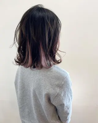 ミディアム カラー フラム所属・WATANABE MISAKIのヘアスタイル