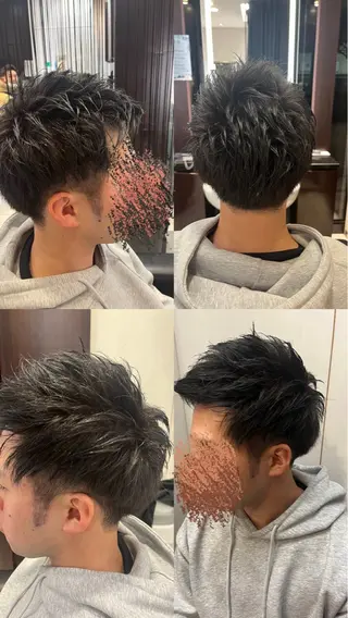 ショート HAIR&GROOMING YOSHIZAWA Inc.HAKOZAKI所属・💈メンズカット/ 石本晶也のヘアスタイル