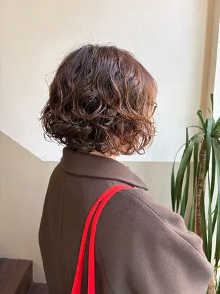 ショート パーマ RuedeNoel/ 西川 絢音のヘアスタイル