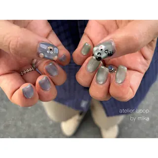 ネイル atelierLoopbyshiho所属・atelier Loop♪MIKAのネイルデザイン