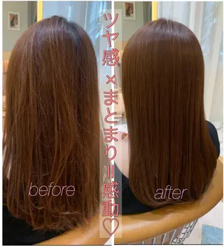 セミロング 髪質改善/縮毛矯正/ ボブ/店長/水野拓也のヘアスタイル