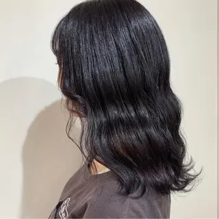 セミロング カラー HARUKA韓国ヘア /Luana梅田のヘアスタイル