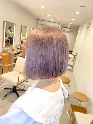ミディアム カラー 🎀透明感カラー🎀 mikaのヘアスタイル