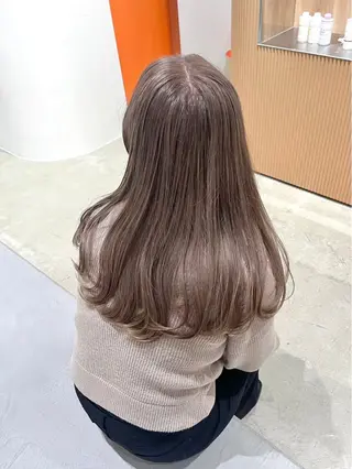 セミロング カラー Kurt by deco所属・hana /ハイトーンカラーのヘアスタイル