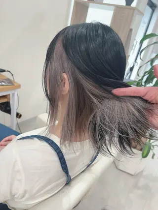 ミディアム カラー 【tejina】 ochiのヘアスタイル