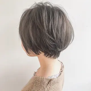 ショート カラー ショート/レイヤー なら石井知希のヘアスタイル