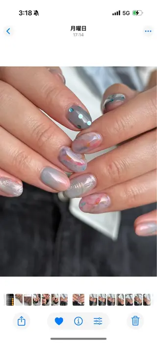 ネイル 山﨑　美優 / Manonのネイルデザイン