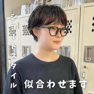 ショート パーマ 初めてのショート お任せください✂️のヘアスタイル