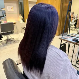 ロング カラー 惣木 菜穂のヘアスタイル