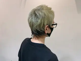 ショート カラー メンズ salon hanano所属・💐大人ショート💐 似合わせ　Fumiのヘアスタイル