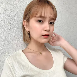 ミディアム カラー 原宿/似合わせ/髪質 改善/レイヤー/優希のヘアスタイル