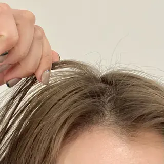 セミロング カラー ベージュ/アレンジ /横浜/杉本千夏のヘアスタイル