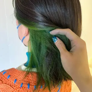 ミディアム カラー カラースペシャリスト しょう🧑🏼‍🎨のヘアスタイル