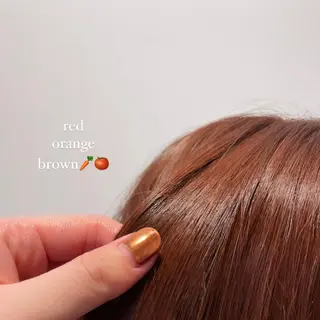 カラー いまかわ ゆなのヘアスタイル
