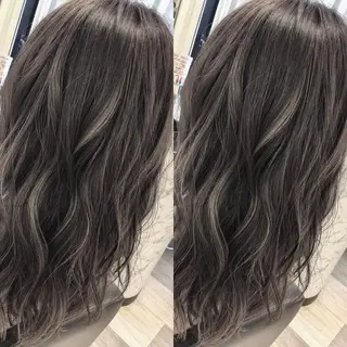 セミロング カラー box  mico. mutsumiのヘアスタイル