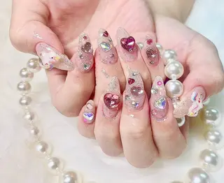 セミロング Hanaai Salon新宿店のネイルデザイン