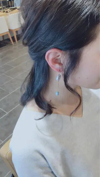 ミディアム ému エミュ　hair &spa所属・近藤 みゅうまのヘアスタイル