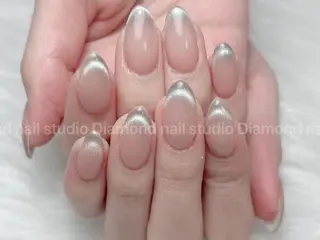 ミディアム DIAMOND 💦のネイルデザイン