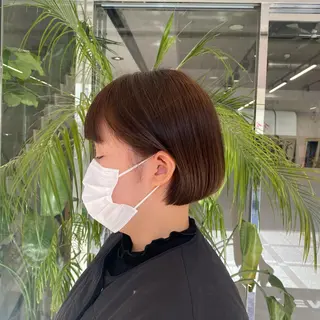 ショート 透明感カラー/ボブ / MARIE🍇のヘアスタイル