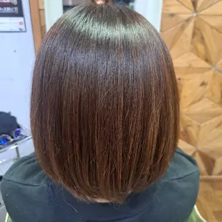 ミディアム ヘアーラウンジ エゴ(Hair Lounge EGO)Hair Lounge EGO 武蔵新城店所属・クボ タのヘアスタイル