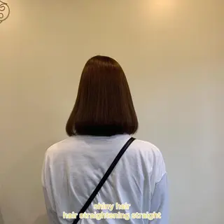 ミディアム パーマ 艶髪レイヤー上田 紗也🇰🇷💗のヘアスタイル