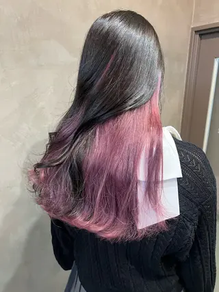 カラー 韓国🇰🇷レイヤー 似合わせ顔まわりのヘアスタイル