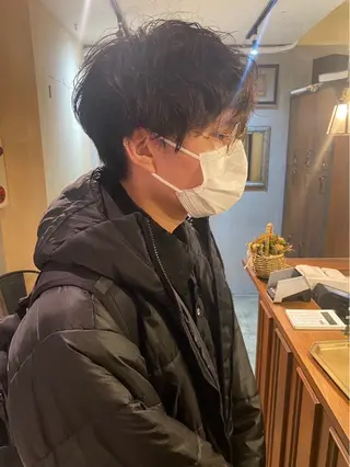 ショート saya 🧸 カット/縮毛矯正のヘアスタイル