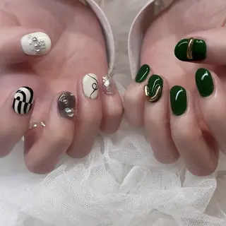 ネイル 新井 ひなののネイルデザイン