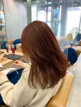 ロング カラー shiho︎🌟/ 髪質改善カラーのヘアスタイル