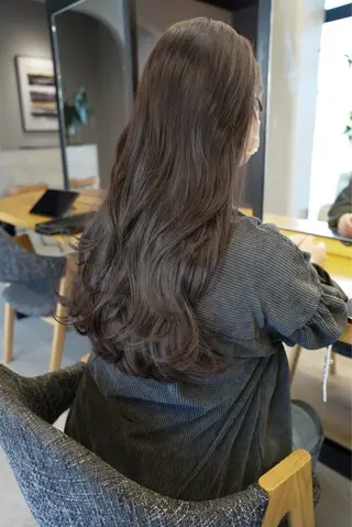 カラー 渋谷/韓国レイヤー 顔まわり特化マサキのヘアスタイル