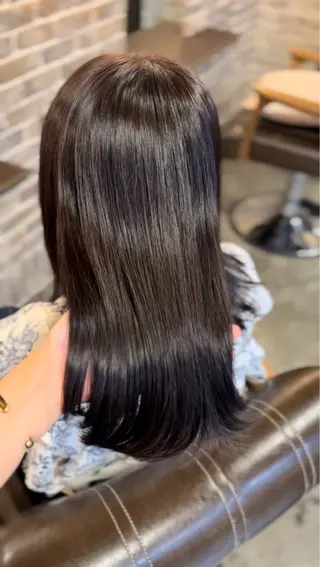 ミディアム メンズパーマ/縮毛 矯正/徳田真緒のヘアスタイル