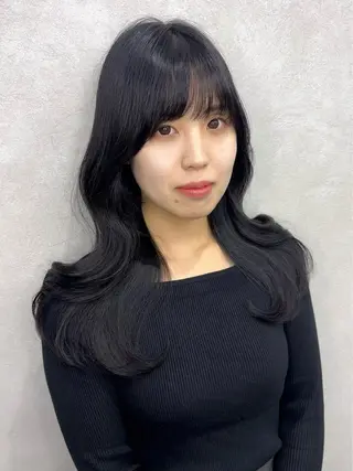 ロング 【韓国ヘア ×髪質改善】内田のヘアスタイル