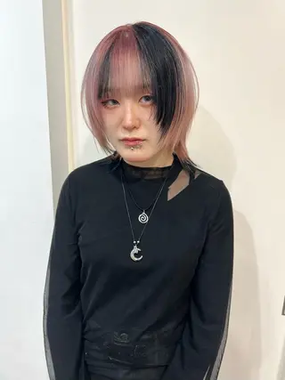 ショート カラー ヘアアレンジ XENA表参道 MIKUのヘアスタイル