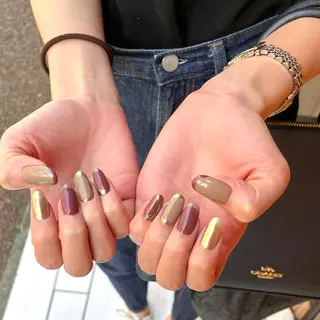 ネイル 新井 ひなののネイルデザイン