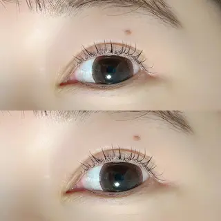 ロング カラー パーマ ヘアアレンジ メンズ キッズ ネイル マツエク・マツパ アイブロウ apopi's所属・真夜中のまつ毛 APOPI'Sのマツエク・マツパデザイン