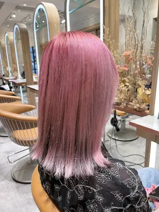 カラー 韓国style MITSUのヘアスタイル