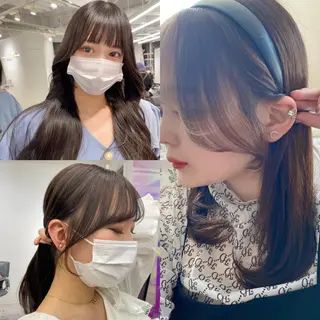 ロング カラー 渋谷韓国ヘア🇰🇷 SAYAKA🩶ᩚのヘアスタイル