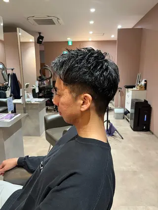 ショート メンズ デュークラソル所属・坂本 翔のヘアスタイル